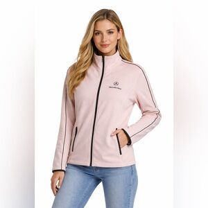 Women's Mercedes Pink  and grey Jacket